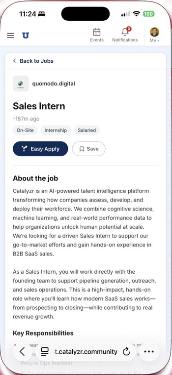 Jobs - Mobile